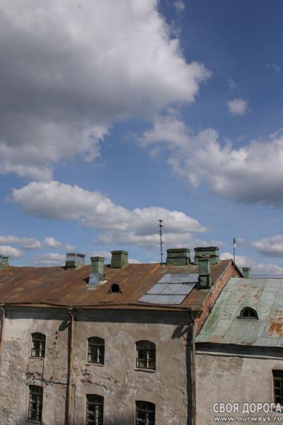 Крыша выборгского замка
