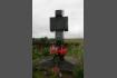 Памятный крест на месте гибели
