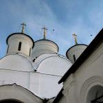 Купола Спасского собора Прилуцкого монастыря
