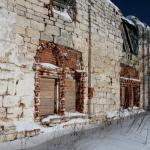 Резные украшения стены Успенского собора