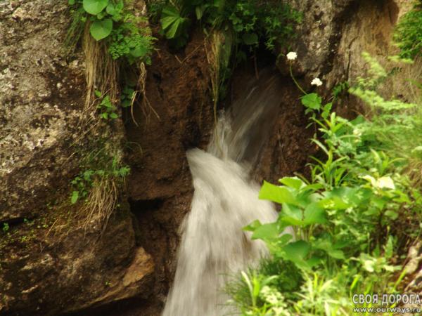 Водопад в окрестностях Кисловодска