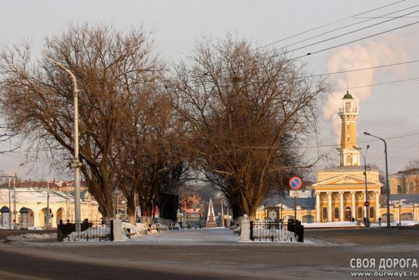 Площадь Сусанина в Костроме