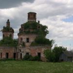 Заброшенная церковь Николая Чудотворца в Карачарово