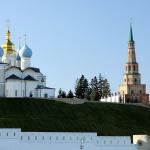 Вид на Казанский кремль