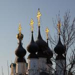 Купола Троицкого монастыря