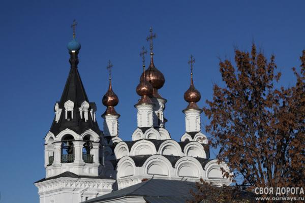 Купола Благовещенского монастыря