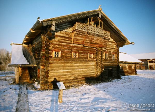 Изба зажиточного крестьянина, музей в Семёнково